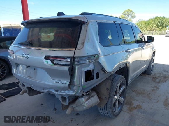 2022 Jeep Grand Cherokee Limited z VIN 1C4RJJBG1N8521340, wystawiony jako IAAI lot #41854441 z przebiegiem 58 354 mil mil oraz . Historia ofert i sprzedaży dostępna na DreamBid. Obrazek 4.