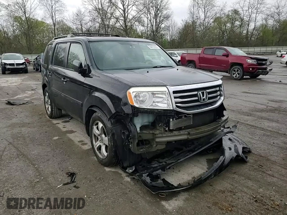 2013 Honda Pilot EX-L with VIN 5FNYF4H67DB040181, listed as a Copart auction lot 54472635 with 158,794 mi miles and Salvage Title. Bid and sale history available at carsss.com. Image 14.