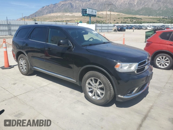 2017 Dodge Durango SXT with VIN 1C4RDJAG7HC643744, listed as a Copart auction lot 57668375 with 150,446 mi miles and Salvage title. Bid and sale history available at DreamBid. Image 4.
