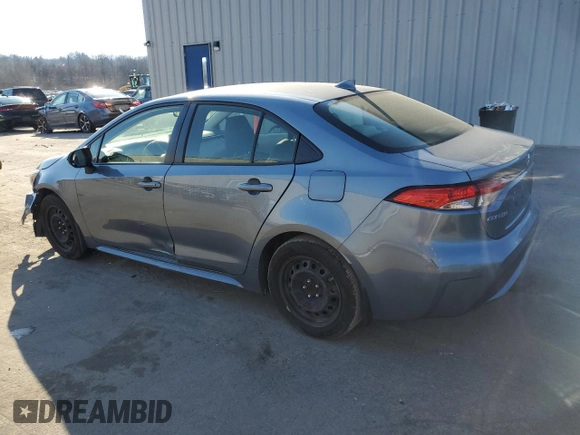 2021 Toyota Corolla LE with VIN JTDEPMAE3MJ133502, listed as a Copart auction lot 82795544 with 40,792 mi miles and Salvage Title. Bid and sale history available at DreamBid. Image 2.