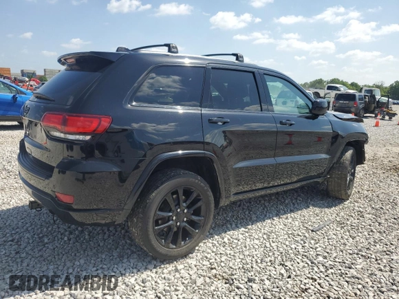 2020 Jeep Grand Cherokee Altitude with VIN 1C4RJFAG5LC267544, listed as a Copart auction lot 61273205 with 43,815 mi miles and Salvage title. Bid and sale history available at DreamBid. Image 3.