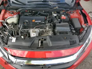 2018 Honda Civic EX with VIN 2HGFC2F74JH530701, listed as a Copart auction lot 74676554 with 69,624 mi miles and Salvage Title. Bid and sale history available at DreamBid. Image 11.