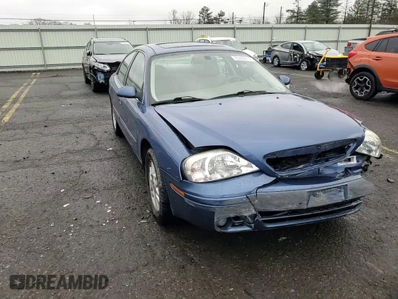 2004 Mercury Sable LS Premium with VIN 1MEFM55S34A615985, listed as a Copart auction lot 85428614 with 54,431 mi miles and Salvage Title. Bid and sale history available at carsss.com. Image 10.