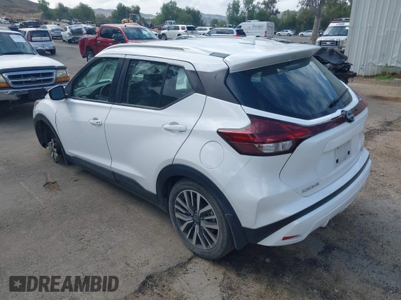 2023 Nissan Kicks SV with VIN 3N1CP5CV2PL477803, listed as a IAAI auction lot 42120711 with 88,795 mi miles and . Bid and sale history available at DreamBid. Image 3.