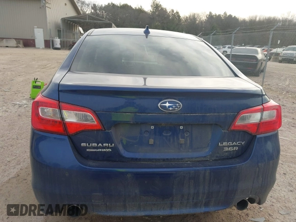 2017 Subaru Legacy Limited with VIN 4S3BNEN63H3012786, listed as a IAAI auction lot 41422437 with 1 mi miles. Bid and sale history available at carsss.com. Image 16.