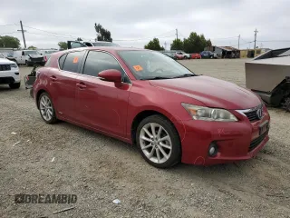 2012 Lexus CT CT 200h with VIN JTHKD5BH4C2113311, listed as a Copart auction lot 54428685 with 150,406 mi miles and Salvage Title. Bid and sale history available at carsss.com. Image 4.