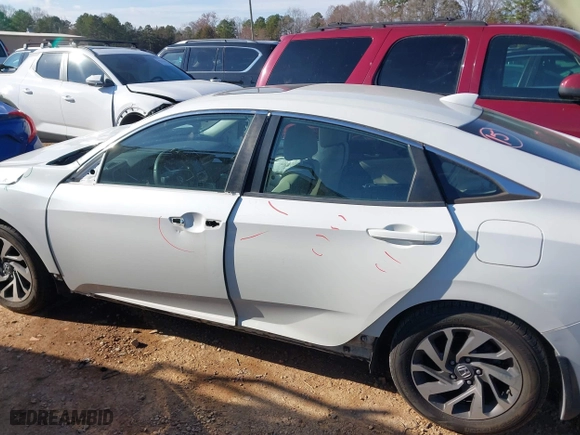 2017 Honda Civic Sedan EX with VIN 19XFC2F70HE020804, listed as a IAAI auction lot 41503623 with 88,328 mi miles. Bid and sale history available at carsss.com. Image 15.
