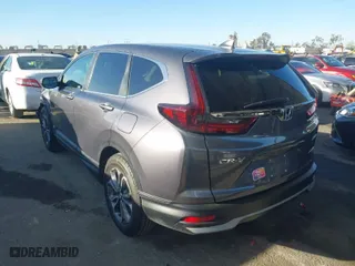 2022 Honda CR-V Hybrid EX-L with VIN 5J6RT6H87NL022637, listed as a IAAI auction lot 41681226 with 81,066 mi miles. Bid and sale history available at carsss.com. Image 3.