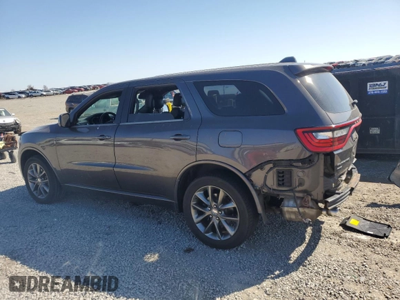2015 Dodge Durango SXT with VIN 1C4RDJAGXFC750736, listed as a Copart auction lot 48340785 with 209,361 mi miles and Salvage Title. Bid and sale history available at DreamBid. Image 2.
