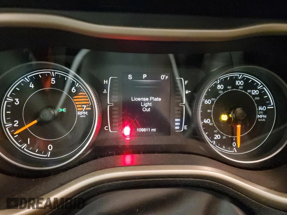 2018 Jeep Cherokee Latitude Tech Connect z VIN 1C4PJMCB0JD572454, wystawiony jako Copart lot #83875334 z przebiegiem 109 611 mil mil oraz Nie do naprawy • Non repairable. Historia ofert i sprzedaży dostępna na DreamBid. Obrazek 9.