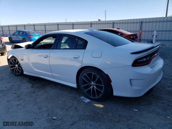 2018 Dodge Charger R/T Scat Pack with VIN 2C3CDXGJ3JH297873, listed as a Copart auction lot 87859615 with NaN miles and Salvage Title. Bid and sale history available at carsss.com. Image 2.