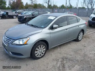 2014 Nissan Sentra SV with VIN 3N1AB7AP0EY340168, listed as a IAAI auction lot 41915292 with 141,702 mi miles. Bid and sale history available at carsss.com. Image 2.