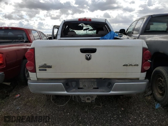 2008 Dodge Ram 2500 SLT with VIN 3D7KS28A08G166866, listed as a Copart auction lot 59375454 with 235,308 mi miles and Non Repairable. Bid and sale history available at carsss.com. Image 6.