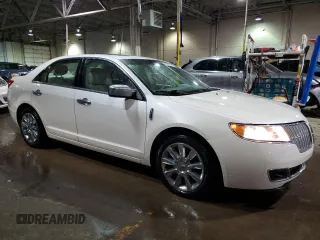 2012 Lincoln MKZ with VIN 3LNHL2GC4CR818028, listed as a Copart auction lot 44344525 with 92,777 mi miles and Salvage Title. Bid and sale history available at carsss.com. Image 4.