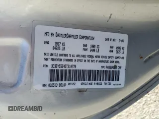 2005 Chrysler PT Cruiser Touring with VIN 3C3EY55E45T310778, listed as a Copart auction lot 81841544 with 107,339 mi miles and Clean Title. Bid and sale history available at DreamBid. Image 12.