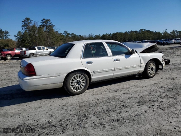 2010 Mercury Grand Marquis LS with VIN 2MEBM7FV0AX603976, listed as a Copart auction lot 88090655 with 177,832 mi miles and Salvage Title. Bid and sale history available at carsss.com. Image 3.
