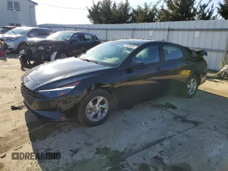 2023 Hyundai Elantra SE with VIN KMHLL4AG5PU540689, listed as a Copart auction lot 82086654 with 16,053 mi miles and Salvage title. Bid and sale history available at DreamBid. Image 1.