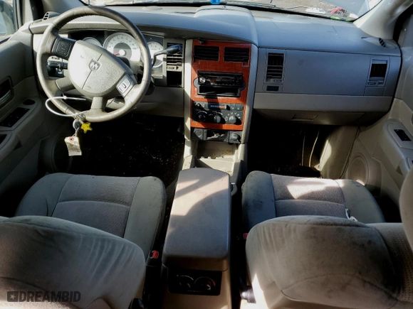 2006 Dodge Durango SLT with VIN 1D4HD48N06F187408, listed as a Copart auction lot 51671385 with 243,019 mi miles and Salvage Title. Bid and sale history available at carsss.com. Image 8.