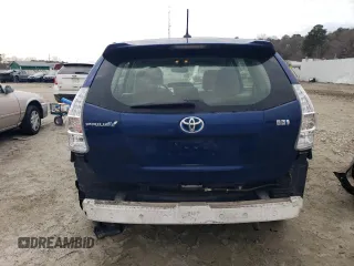 2013 Toyota Prius Two with VIN JTDZN3EU0D3207420, listed as a Copart auction lot 46906345 with 173,852 mi miles and Salvage Title. Bid and sale history available at DreamBid. Image 6.