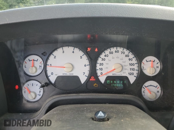 2006 Dodge 1500 ST z VIN 1D7HA16N66J103716, wystawiony jako Copart lot #68540724 z przebiegiem 170 885 mil mil oraz Szkoda całkowita • Salvage title. Historia ofert i sprzedaży dostępna na DreamBid. Obrazek 9.