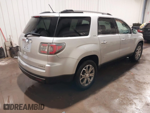 2014 GMC Acadia SLT z VIN 1GKKVRKD9EJ133263, wystawiony jako IAAI lot #41764063 z przebiegiem 216 036 mil mil oraz . Historia ofert i sprzedaży dostępna na DreamBid. Obrazek 4.