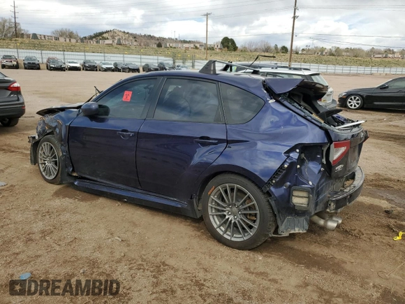 2013 Subaru WRX WRX with VIN JF1GR7E67DG854416, listed as a Copart auction lot 51514375 with Not provided miles and Salvage title. Bid and sale history available at DreamBid. Image 2.