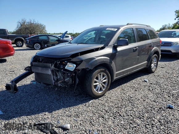 2014 Dodge Journey SXT with VIN 3C4PDCBG4ET211324, listed as a Copart auction lot 53255785 with 187,126 mi miles and Salvage Title. Bid and sale history available at carsss.com. Image 1.