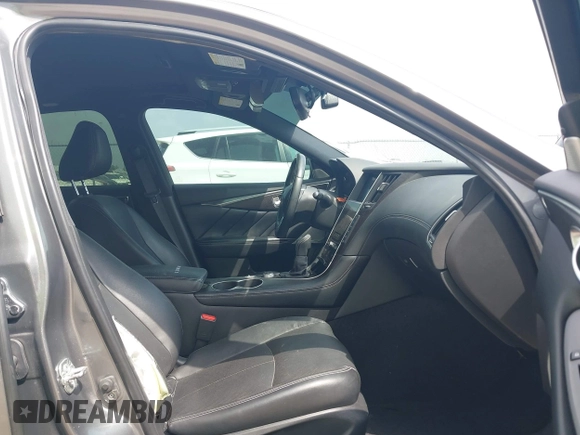 2021 Infiniti Q50 Sensory with VIN JN1EV7CP5MM703829, listed as a IAAI auction lot 41951117 with 60,314 mi miles and . Bid and sale history available at DreamBid. Image 5.