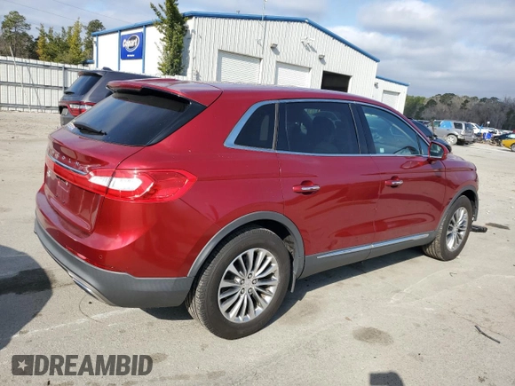 2017 Lincoln MKX Select with VIN 2LMPJ6KR0HBL30810, listed as a Copart auction lot 44453695 with 82,364 mi miles and Salvage Title. Bid and sale history available at carsss.com. Image 3.