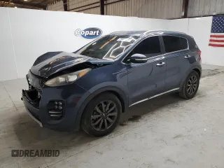 2018 Kia Sportage EX with VIN KNDPN3AC8J7427767, listed as a Copart auction lot 54124765 with 116,102 mi miles and Clean Title. Bid and sale history available at DreamBid. Image 1.
