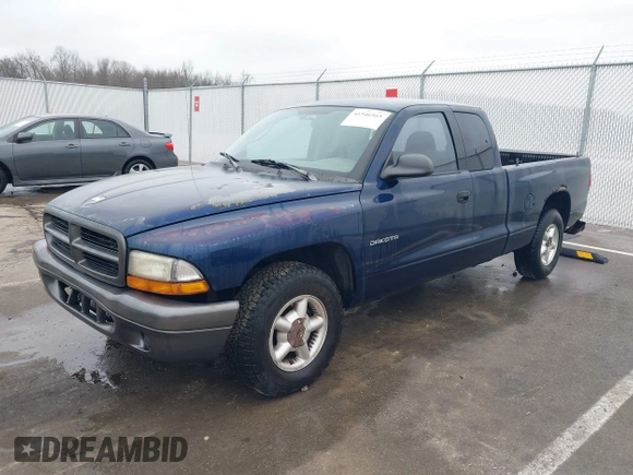 2002 Dodge Dakota with VIN 1B7GL12X32S626025, listed as a IAAI auction lot 41546565 with 269,061 mi miles and . Bid and sale history available at carsss.com. Image 18.