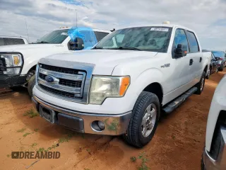 2013 Ford F-150 XL with VIN 1FTFW1CF1DFB04224, listed as a Copart auction lot 61423725 with 96,518 mi miles and Clean title. Bid and sale history available at DreamBid. Image 1.