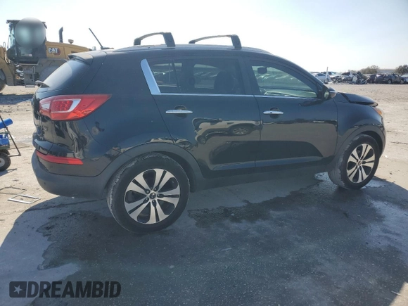 2013 Kia Sportage EX z VIN KNDPC3A24D7474943, wystawiony jako Copart lot #43266565 z przebiegiem 85 017 mil mil oraz Szkoda całkowita • Salvage title. Historia ofert i sprzedaży dostępna na DreamBid. Obrazek 3.