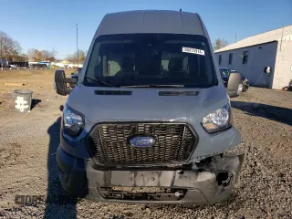 2021 Ford Transit Cargo with VIN 1FTBR3X8XMKA83071, listed as a Copart auction lot 80474914 with 38,027 mi miles and Salvage title. Bid and sale history available at DreamBid. Image 5.