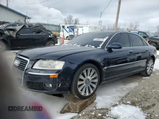 2007 Audi A8 z VIN WAULV44E27N023317, wystawiony jako Copart lot #41465715 z przebiegiem Nie podano mil oraz Szkoda całkowita • Salvage title. Historia ofert i sprzedaży dostępna na DreamBid. Obrazek 1.