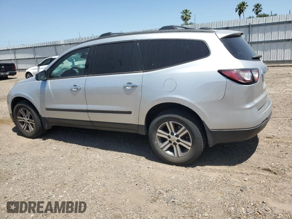 2016 Chevrolet Traverse LS z VIN 1GNKRFED3GJ204445, wystawiony jako Copart lot #52771545 z przebiegiem 118 417 mil mil oraz Szkoda całkowita • Salvage title. Historia ofert i sprzedaży dostępna na DreamBid. Obrazek 2.