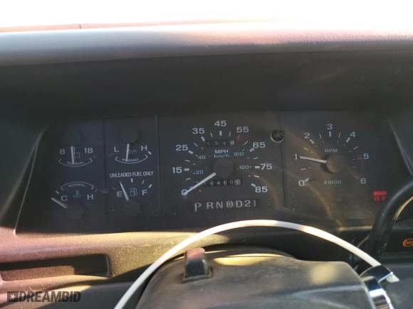 1994 Ford Ranger Splash with VIN 1FTDR15X4RPA35616, listed as a Copart auction lot 85593874 with 164,605 mi miles and Clean Title. Bid and sale history available at carsss.com. Image 9.