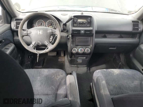 2005 Honda CR-V LX with VIN SHSRD68575U300649, listed as a Copart auction lot 48797705 with 258,830 mi miles and Salvage Title. Bid and sale history available at DreamBid. Image 8.