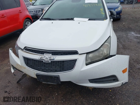 2014 Chevrolet Cruze LS with VIN 1G1PA5SH0E7145168, listed as a IAAI auction lot 41957410 with 151,422 mi miles and . Bid and sale history available at DreamBid. Image 13.