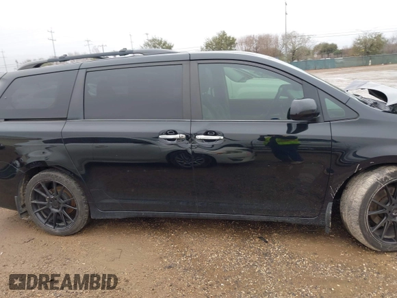 2017 Toyota Sienna SE with VIN 5TDXZ3DC2HS783440, listed as a IAAI auction lot 41549026 with 179,744 mi miles and . Bid and sale history available at DreamBid. Image 13.