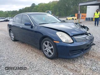 2004 Infiniti G35 w/Leather with VIN JNKCV51E04M612847, listed as a IAAI auction lot 41953855 with 307,482 mi miles and . Bid and sale history available at DreamBid. Image 1.