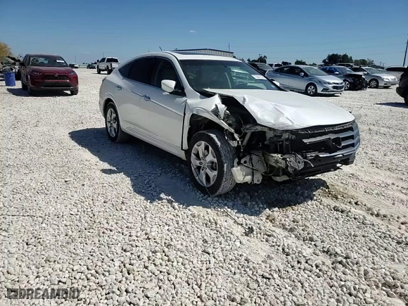 2010 Honda Accord Crosstour EX-L with VIN 5J6TF2H51AL011431, listed as a Copart auction lot 75486454 with 186,433 mi miles and Salvage Title. Bid and sale history available at carsss.com. Image 10.