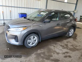 2022 Nissan Kicks S z VIN 3N1CP5BV3NL494897, wystawiony jako Copart lot #60076575 z przebiegiem 89 781 mil mil oraz Szkoda całkowita • Salvage title. Historia ofert i sprzedaży dostępna na DreamBid. Obrazek 1.