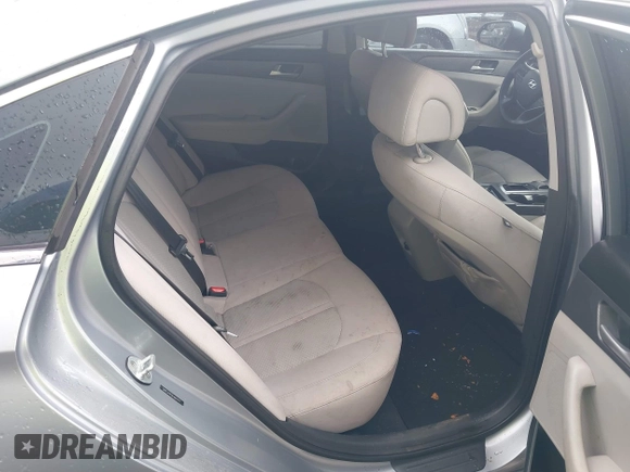 2015 Hyundai Sonata SE with VIN 5NPE24AF0FH083757, listed as a IAAI auction lot 42104496 with 138,700 mi miles and . Bid and sale history available at DreamBid. Image 8.