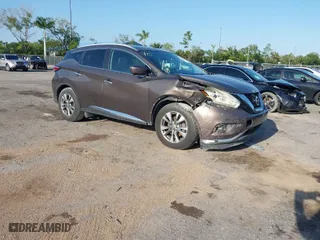 2015 Nissan Murano S with VIN 5N1AZ2MG2FN290455, listed as a IAAI auction lot 41945972 with 97,826 mi miles. Bid and sale history available at carsss.com. Image 1.
