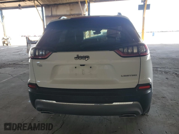 2021 Jeep Cherokee Limited с VIN 1C4PJLDX4MD179968, выставлен на аукционе Copart как лот 82931884 с пробегом 92 060 миль миль и Списание • Salvage title. История ставок и продаж доступна на DreamBid. Изображение 6.