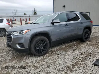2021 Chevrolet Traverse LT Cloth with VIN 1GNEVGKW6MJ103139, listed as a Copart auction lot 69636174 with 45,818 mi miles and Salvage Title. Bid and sale history available at carsss.com. Image 1.