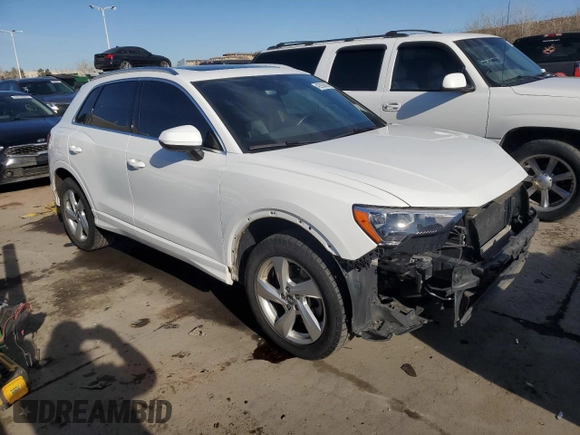 2019 Audi Q3 Premium with VIN WA1AECF37K1075925, listed as a Copart auction lot 42928893 with 41,726 mi miles and . Bid and sale history available at DreamBid. Image 4.