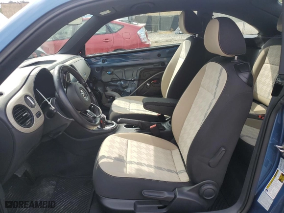 2018 Volkswagen Beetle S with VIN 3VWFD7AT2JM704700, listed as a Copart auction lot 74505314 with 63,092 mi miles and Salvage Title. Bid and sale history available at carsss.com. Image 7.