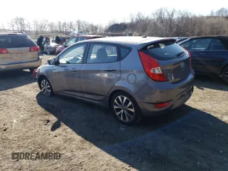 2015 Hyundai Accent Sport with VIN KMHCU5AE7FU204722, listed as a Copart auction lot 46551873 with 37,371 mi miles. Bid and sale history available at carsss.com. Image 2.